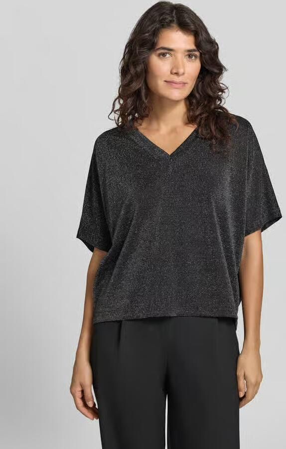 Milano italy oversized t-shirt met v-hals - Foto 2