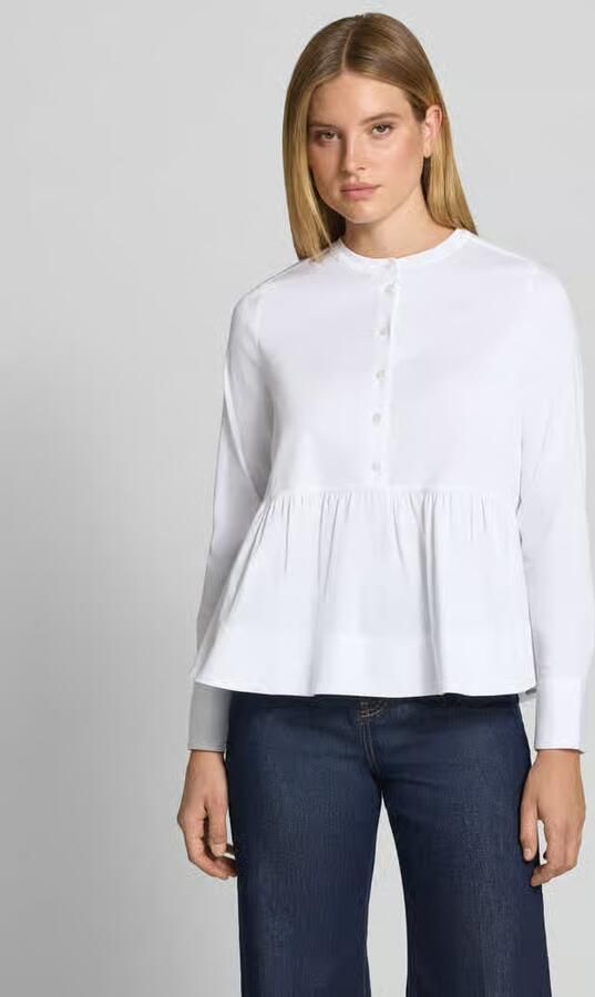 Milano italy Regular fit blouse met knoopsluiting - Foto 3