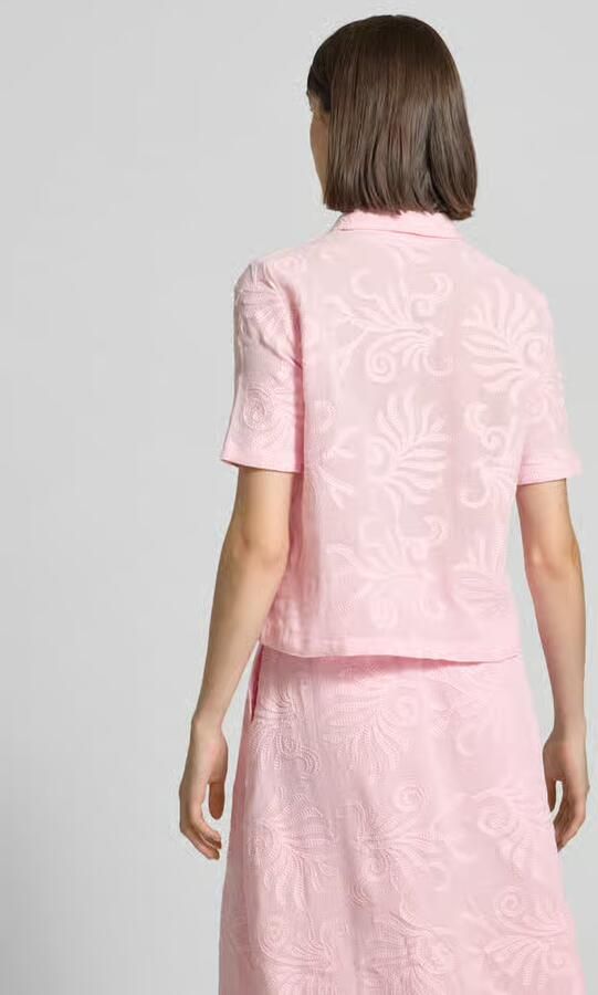 Milano italy regular fit blouse met stitchings