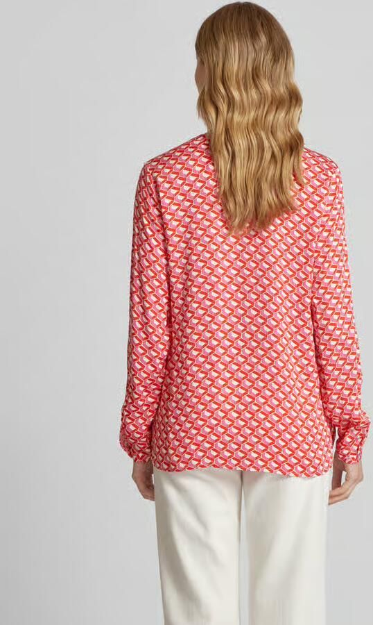 Milano italy Regular fit blouse met V-hals