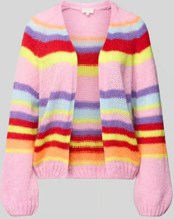 Milano italy Relaxed fit Cardigan met Mohairgehalte in tricotlook - Foto 2