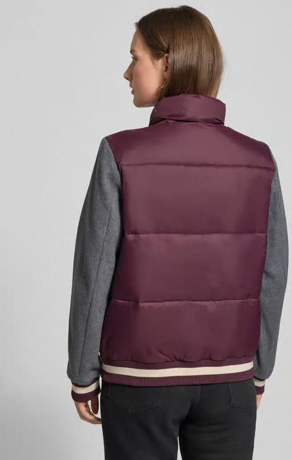 Milano italy Regular fit gewatteerd jack met opstaande kraag - Foto 2