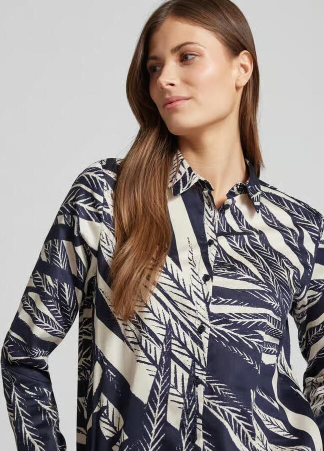 Milano italy Regular fit overhemdblouse met doorknoopsluiting - Foto 2