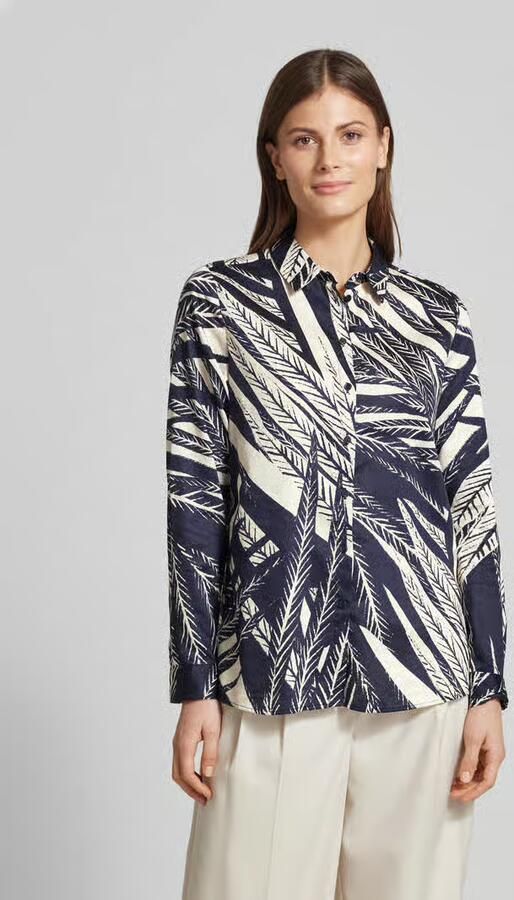 Milano italy Regular fit overhemdblouse met doorknoopsluiting - Foto 4