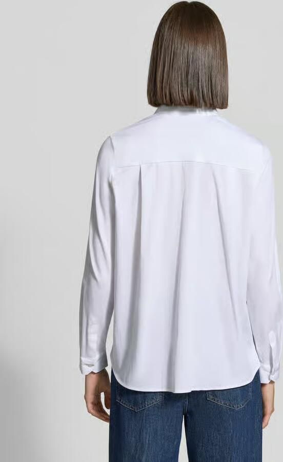 Milano italy regular fit overhemdblouse van katoenmix