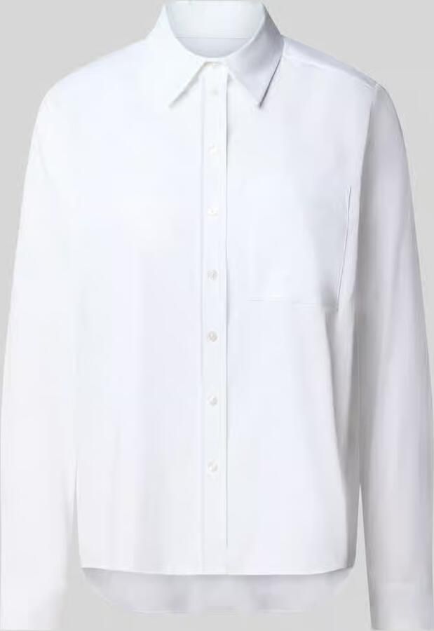 Milano italy regular fit overhemdblouse van katoenmix - Foto 2