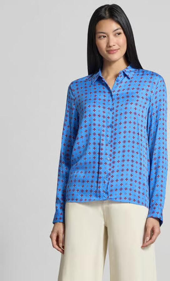 Milano italy Regular fit overhemdblouse van pure viscose - Foto 4