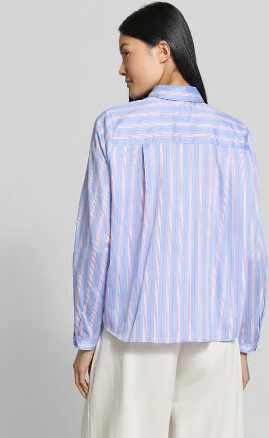 Milano italy regular fit overhemdblouse van puur katoen - Foto 3