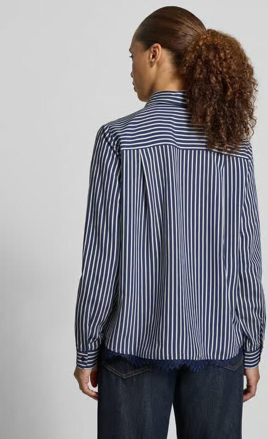 Milano italy Regular fit overhemdblouse van viscosemix - Foto 3