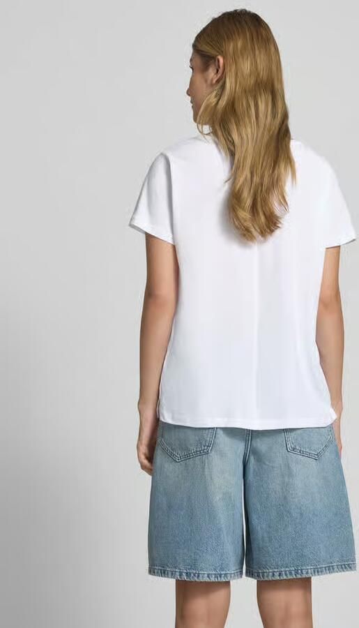 Milano italy Regular fit T-shirt van puur katoen