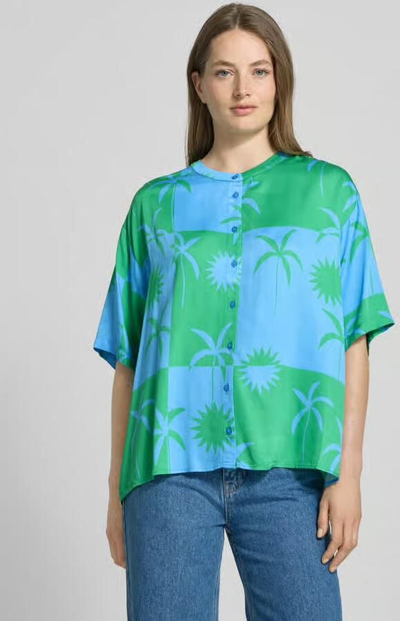 Milano italy Relaxed fit blouse met doorknoopsluiting - Foto 2