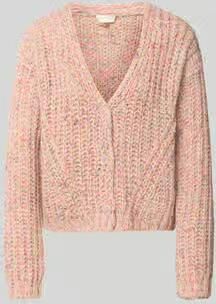 Milano italy relaxed fit cardigan met katoen-aandeel