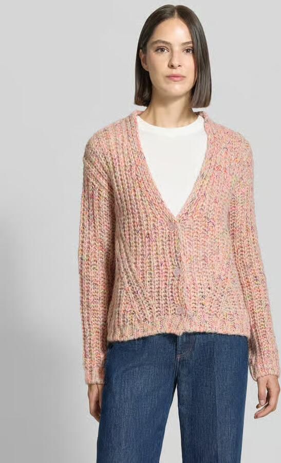 Milano italy relaxed fit cardigan met katoen-aandeel - Foto 3