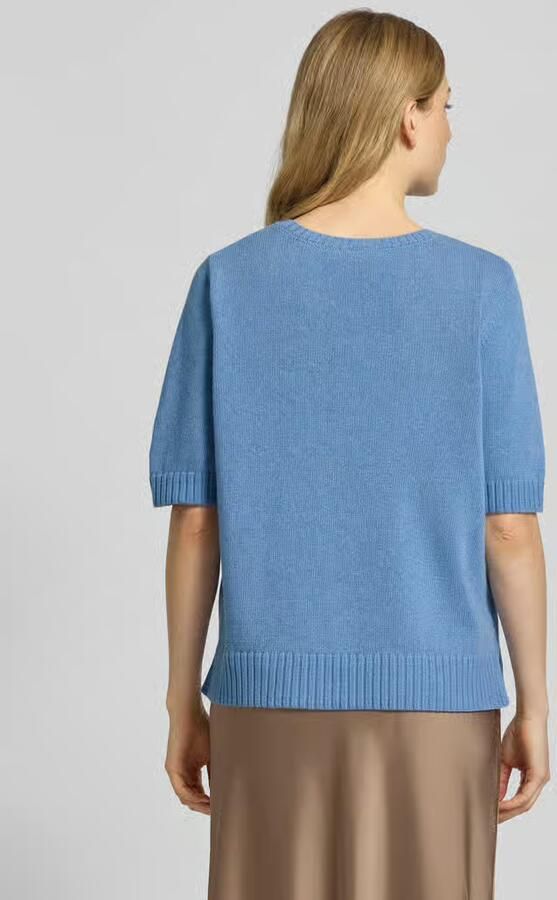 Milano italy Relaxed fit gebreide pullover van wolmix met wol