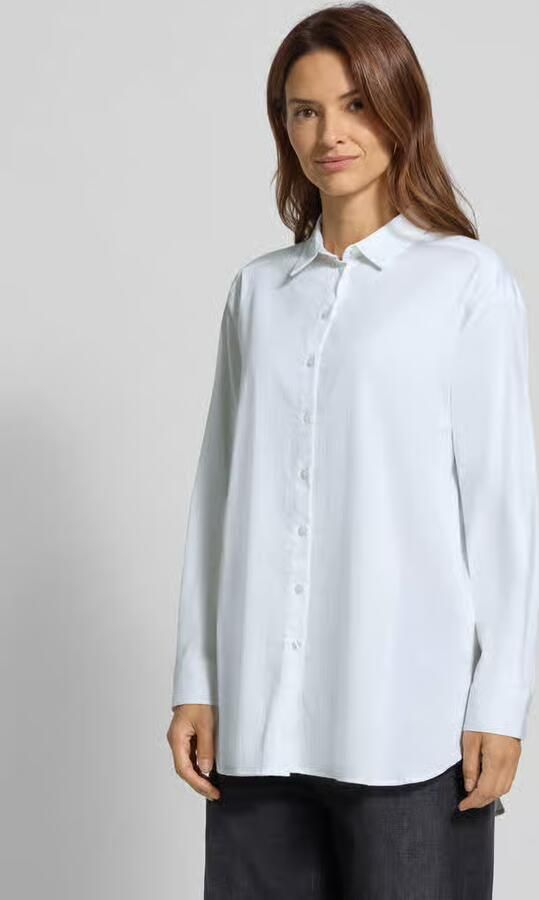 Milano italy Relaxed fit overhemdblouse met manchetten - Foto 2