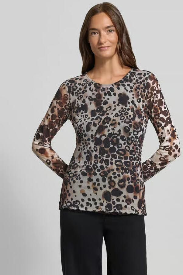 Milano italy shirt met lange mouwen van mesh - Foto 2