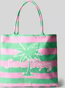 Milano italy Shopper met label- en motiefprint