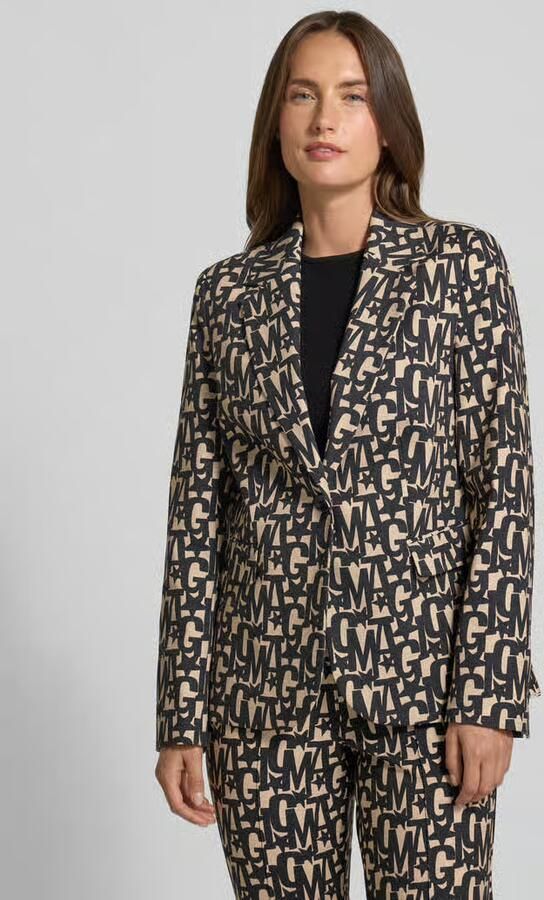 Milano italy Slim fit blazer met reverskraag - Foto 2