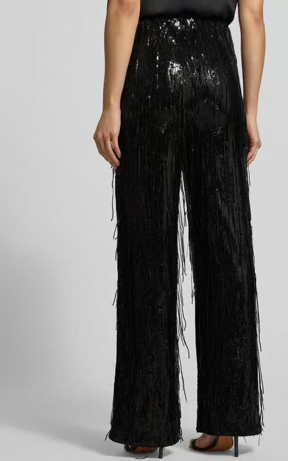 Milano italy Stoffen broek met pailletten