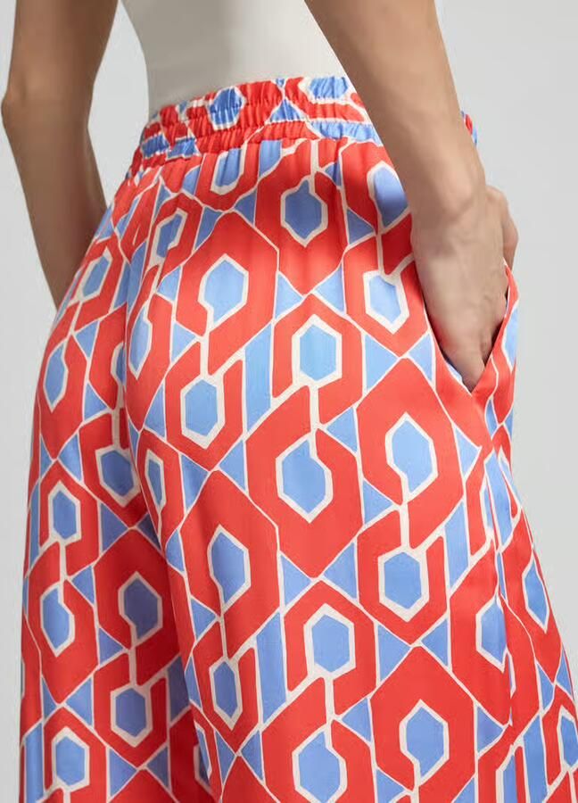 Milano italy Stoffen broek van pure viscose