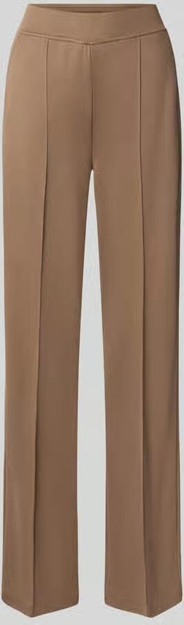 Milano italy straight fit broek van viscosemix