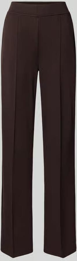 Milano italy straight fit broek van viscosemix