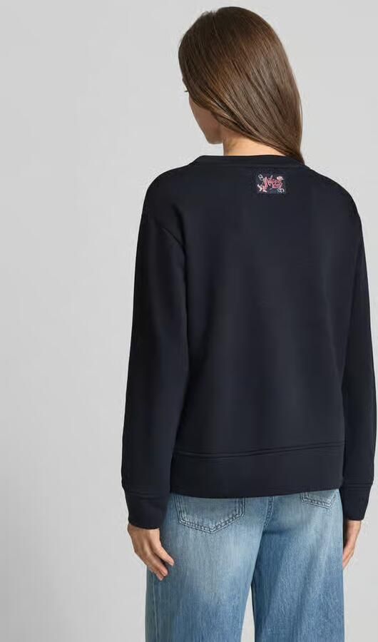 Milano italy Sweatshirt met motiefprint en pailletten - Foto 3