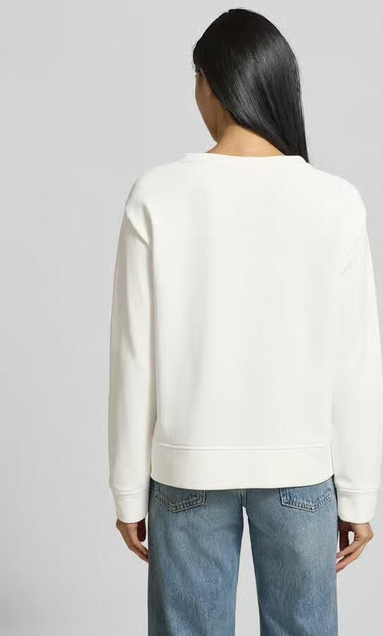 Milano italy Sweatshirt met motiefprint en ronde hals