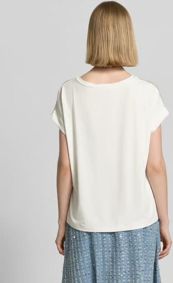 Milano italy T-shirt met motiefprint en ronde hals - Foto 3