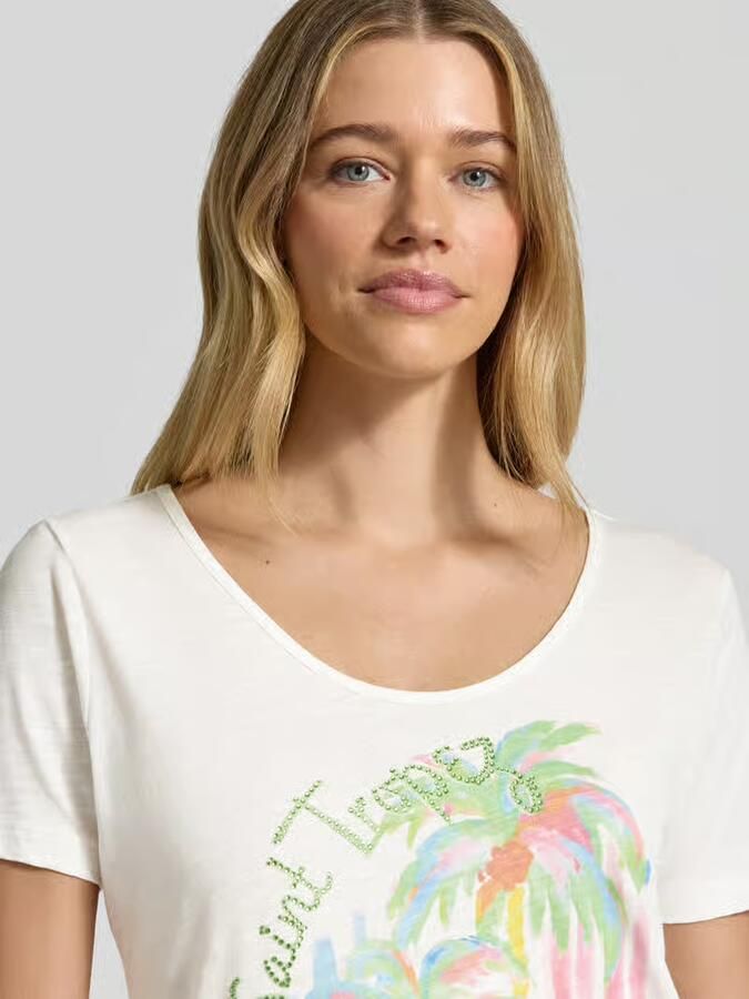 Milano italy T-shirt met motiefprint