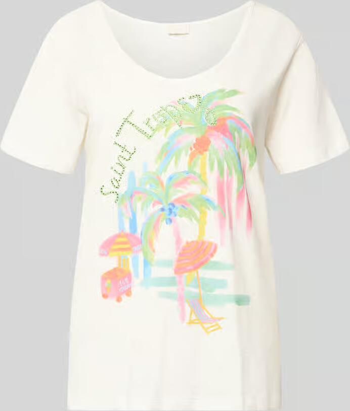 Milano italy T-shirt met motiefprint - Foto 2