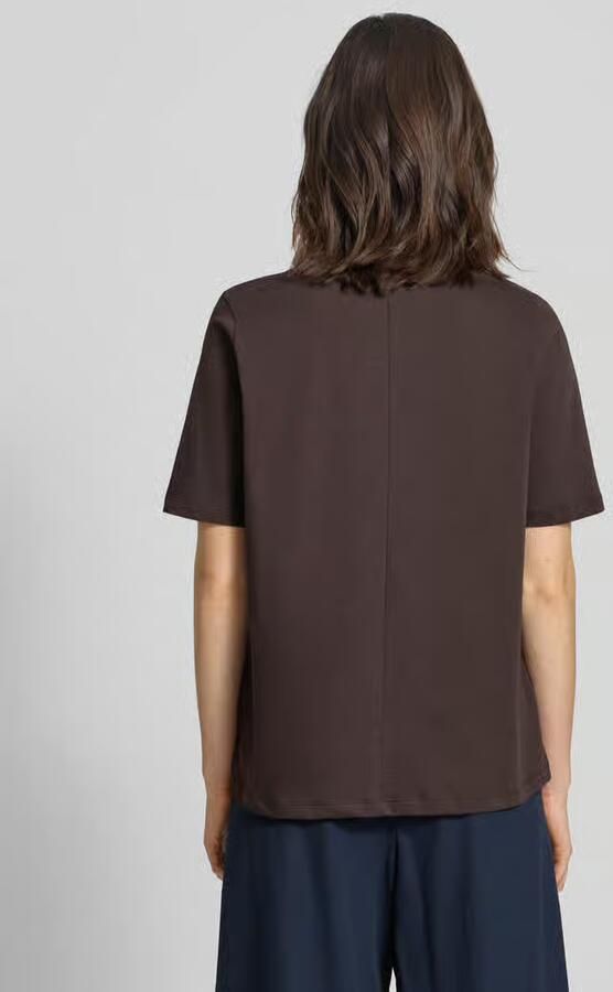 Milano italy T-shirt met pailletten en V-hals