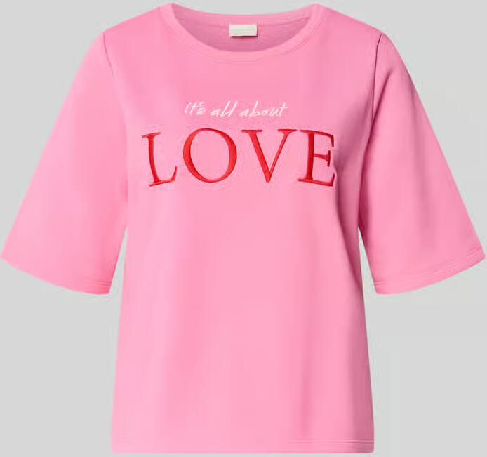 Milano italy T-shirt met statement-stitching - Foto 2