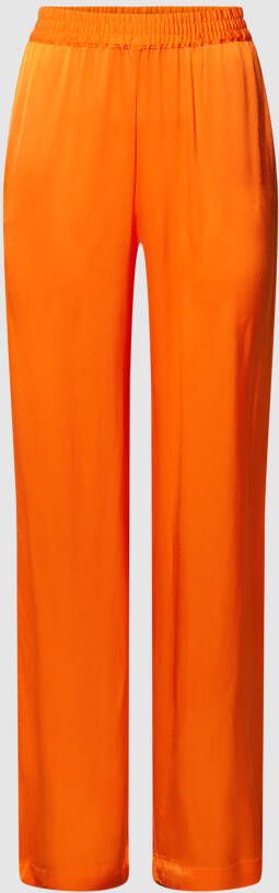 Milano italy Stoffen broek met elastische band