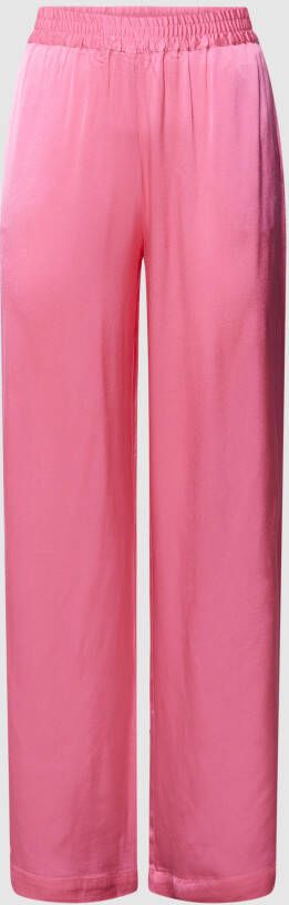 Milano italy Stoffen broek met elastische band