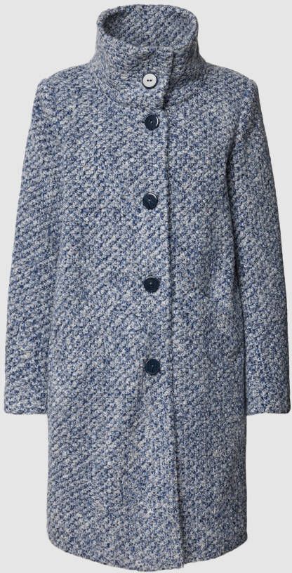 Milo Coats Grof gebreide lange jas model 'PALERMO'