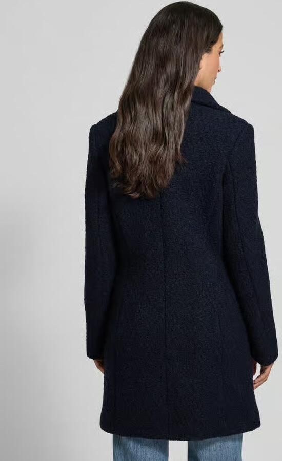 Milo Coats Lange jas met knoopsluiting model 'LISETTE'