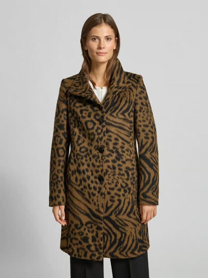 Milo Coats Lange jas met opstaande kraag model 'FLORA' - Foto 2