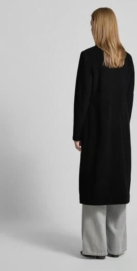 Milo Coats Lange wollen jas met kasjmier model 'NADA'