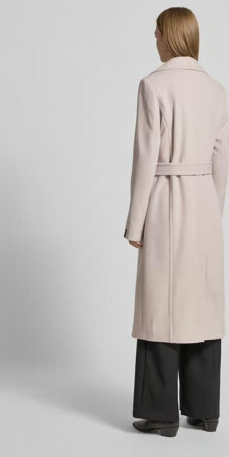 Milo Coats Lange wollen jas met kasjmier model 'WANDA'