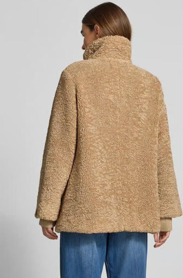 Milo Coats Teddyjack met opstaande kraag model 'OLIVIA'