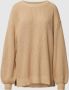 Minimum Gebreide pullover met extra brede schouders model 'KILIA' - Thumbnail 1