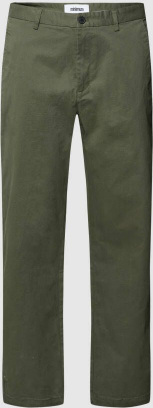 Minimum Stoffen broek met strookzakken model 'Jalte'