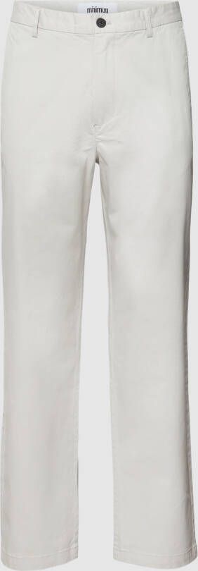 Minimum Stoffen broek met strookzakken model 'Jalte'