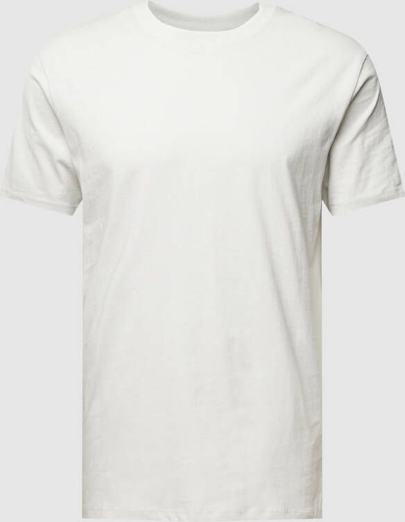 Minimum T-shirt van puur katoen met labeldetail