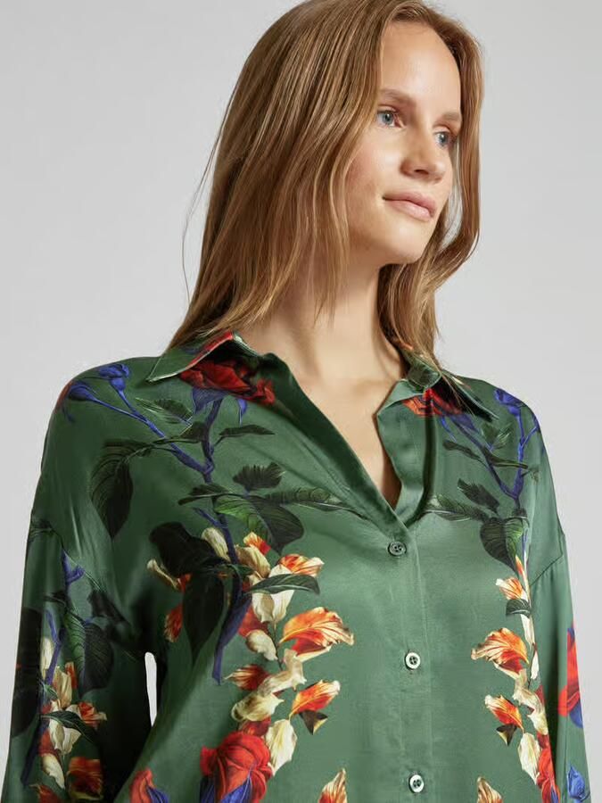 Miss goodlife Blouse met platte kraag - Foto 2
