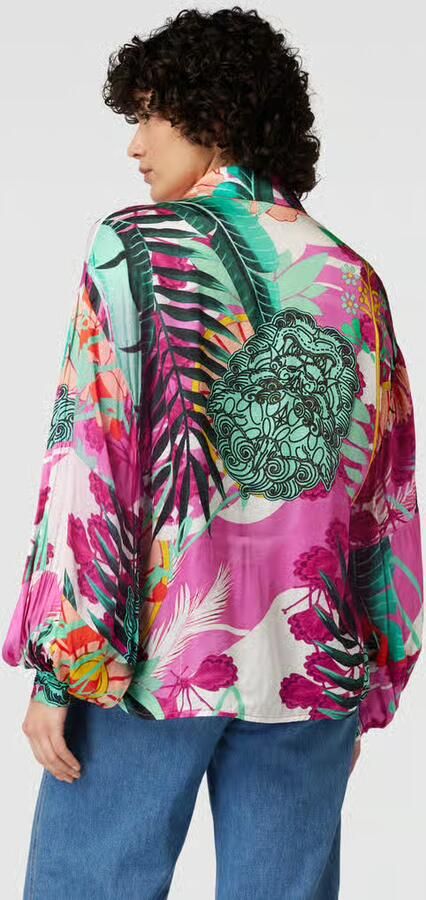 Miss goodlife Blouse van viscose in all-over look