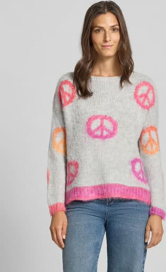 Miss goodlife Gebreide pullover met extra brede schouders - Foto 2