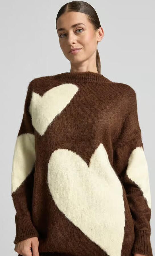 Miss goodlife Gebreide pullover van alpacamix - Foto 2