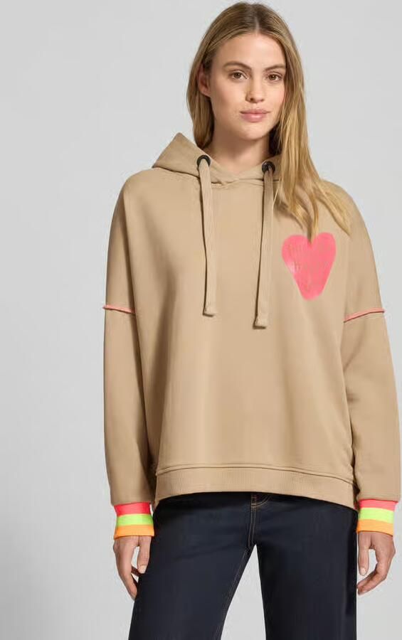 Miss goodlife Hoodie met capuchon en motiefprints - Foto 2